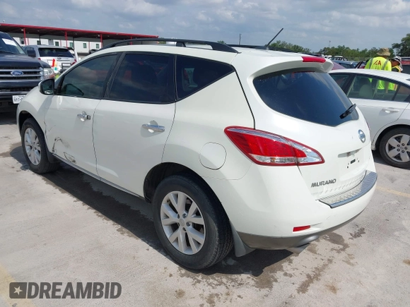 2011 Nissan Murano LE with VIN JN8AZ1MU8BW067074, listed as a IAAI auction lot 42161248 with 112,156 mi miles and . Bid and sale history available at carsss.com. Image 3.