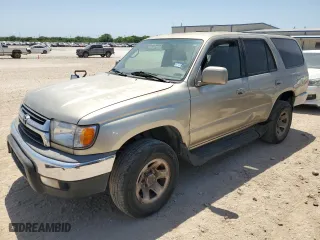 2001 Toyota 4Runner SR5 with VIN JT3GN86R710210931, listed as a Copart auction lot 53131075 with 0 mi miles and Clean Title. Bid and sale history available at carsss.com. Image 1.