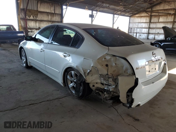2008 Nissan Altima 2.5 SL with VIN 1N4AL21EX8N517067, listed as a Copart auction lot 51863725 with 0 mi miles and Salvage Title. Bid and sale history available at carsss.com. Image 2.