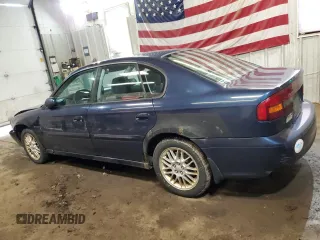 2004 Subaru Legacy Sedan (Natl) L with VIN 4S3BE625047202999, listed as a Copart auction lot 50122485 with 186,584 mi miles and Salvage Title. Bid and sale history available at carsss.com. Image 2.
