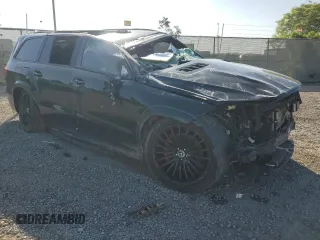 2017 Mercedes-Benz GLS 63 AMG с VIN 4JGDF7FE4HA774376, выставлен на аукционе Copart как лот 55956585 с пробегом Не указан миль и Списание • Salvage title. История ставок и продаж доступна на DreamBid. Изображение 4.
