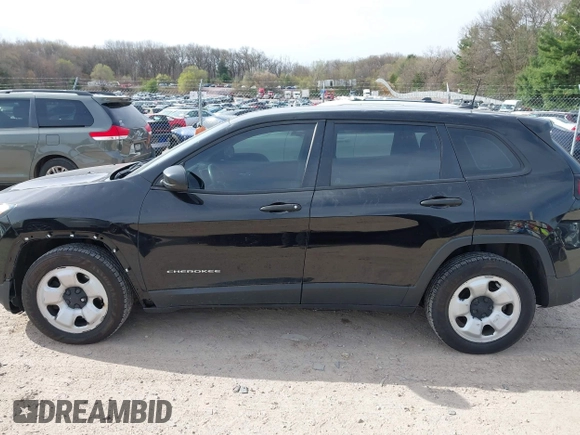 2017 Jeep Cherokee Sport with VIN 1C4PJLAB8HW508528, listed as a IAAI auction lot 42148894 with 104,646 mi miles and . Bid and sale history available at DreamBid. Image 14.