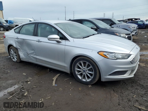 2017 Ford Fusion SE with VIN 3FA6P0HD3HR139795, listed as a Copart auction lot 47313565 with 134,342 mi miles and Clean Title. Bid and sale history available at DreamBid. Image 4.