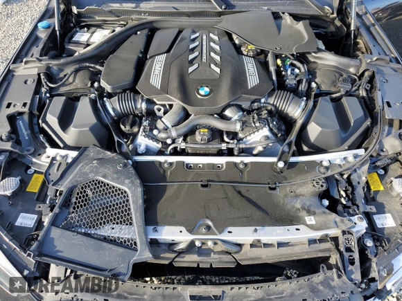 2021 BMW 8 Series M850i with VIN WBAGV8C00MCF81403, listed as a Copart auction lot 47322095 with Not provided miles and Salvage title. Bid and sale history available at DreamBid. Image 11.