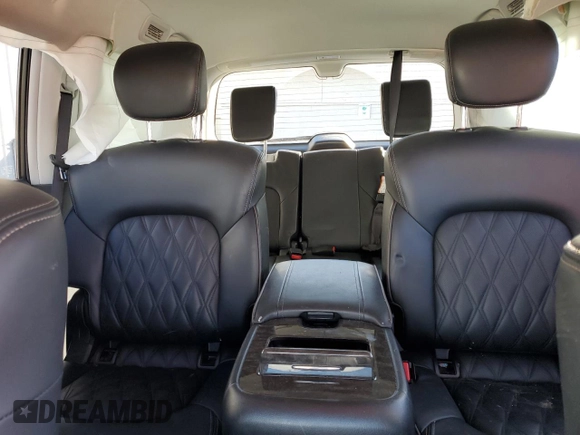 2023 Nissan Armada Platinum with VIN JN8AY2DA6P9403115, listed as a Copart auction lot 83341654 with 33,264 mi miles and Salvage Title. Bid and sale history available at carsss.com. Image 10.