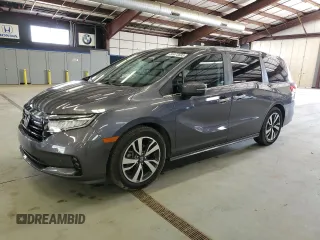 2022 Honda Odyssey Touring с VIN 5FNRL6H83NB061024, выставлен на аукционе Copart как лот 55073695 с пробегом 31 440 миль миль и Списание • Salvage title. История ставок и продаж доступна на DreamBid. Изображение 1.