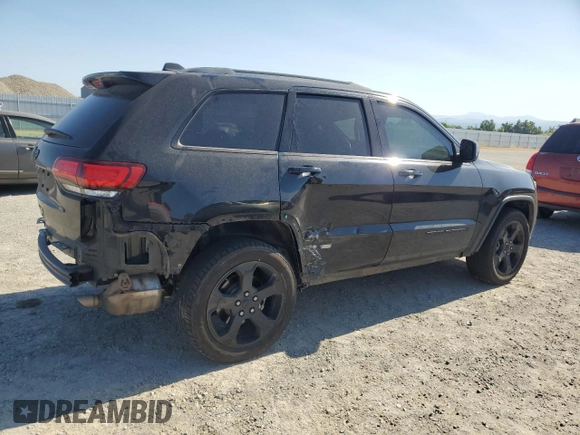 2018 Jeep Grand Cherokee Altitude z VIN 1C4RJFAG7JC382501, wystawiony jako Copart lot #59394445 z przebiegiem 59 143 mil mil oraz Szkoda całkowita • Salvage title. Historia ofert i sprzedaży dostępna na DreamBid. Obrazek 3.