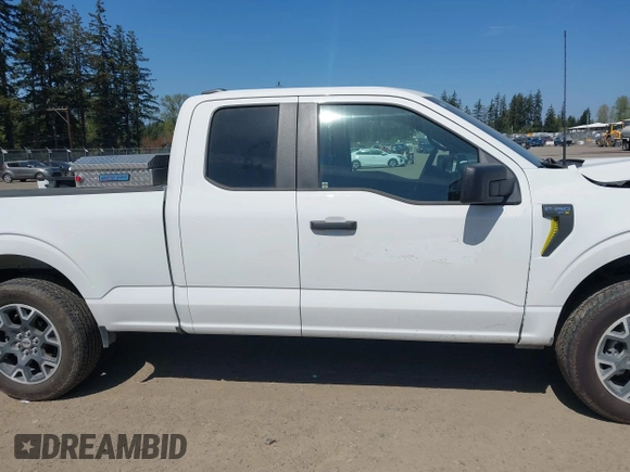 2024 Ford F-150 with VIN 1FTEX2LP1RKD38773, listed as a IAAI auction lot 41973683 with 7,538 mi miles and . Bid and sale history available at DreamBid. Image 14.