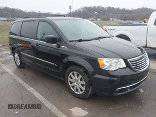 2016 Chrysler Town & Country Touring with VIN 2C4RC1BG9GR292584, listed as a IAAI auction lot 41168218 with 118,967 mi miles. Bid and sale history available at carsss.com. Image 1.