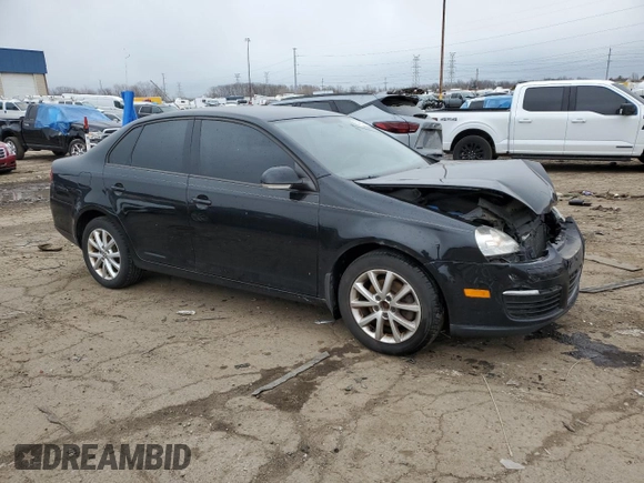 2010 Volkswagen Jetta Limited Edition with VIN 3VWAZ7AJ9AM107313, listed as a Copart auction lot 52185375 with 289,231 mi miles and Salvage title. Bid and sale history available at DreamBid. Image 4.