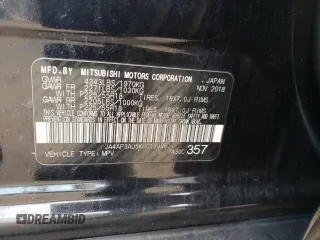 2019 Mitsubishi Outlander Sport ES 2.0 with VIN JA4AP3AU5KU013996, listed as a Copart auction lot 61707182 with 93,002 mi miles. Bid and sale history available at carsss.com. Image 10.