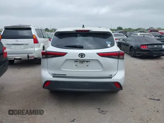 2023 Toyota Highlander L with VIN 5TDKDRAH9PS039652, listed as a IAAI auction lot 41948320 with 127,310 mi miles and . Bid and sale history available at DreamBid. Image 16.