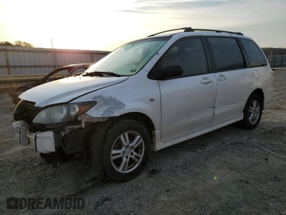 2005 Mazda MPV LX with VIN JM3LW28A650533148, listed as a Copart auction lot 48744635 with 306,928 mi miles and Salvage Title. Bid and sale history available at carsss.com. Image 1.