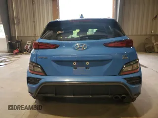 2022 Hyundai Kona N Line с VIN KM8K3CA34NU902544, выставлен на аукционе Copart как лот 58210315 с пробегом 57 899 миль миль и Списание • Salvage title. История ставок и продаж доступна на DreamBid. Изображение 6.
