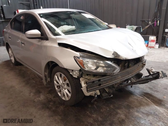 2019 Nissan Sentra S with VIN 3N1AB7AP8KY368019, listed as a IAAI auction lot 41710756 with 79,216 mi miles. Bid and sale history available at carsss.com. Image 1.