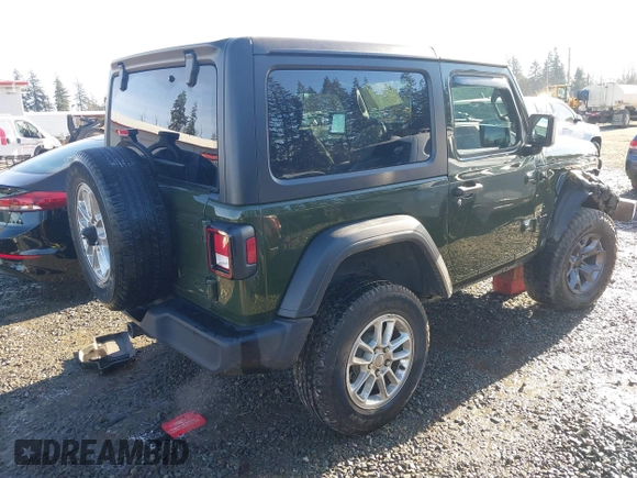 2021 Jeep Wrangler Sport S with VIN 1C4GJXAN0MW647662, listed as a IAAI auction lot 41336264 with 41,612 mi miles and . Bid and sale history available at DreamBid. Image 4.
