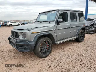 2022 Mercedes-Benz G 63 AMG z VIN W1NYC7HJ8NX450969, wystawiony jako Copart lot #50934745 z przebiegiem 7 454 mil mil oraz Szkoda całkowita • Salvage title. Historia ofert i sprzedaży dostępna na DreamBid. Obrazek 1.