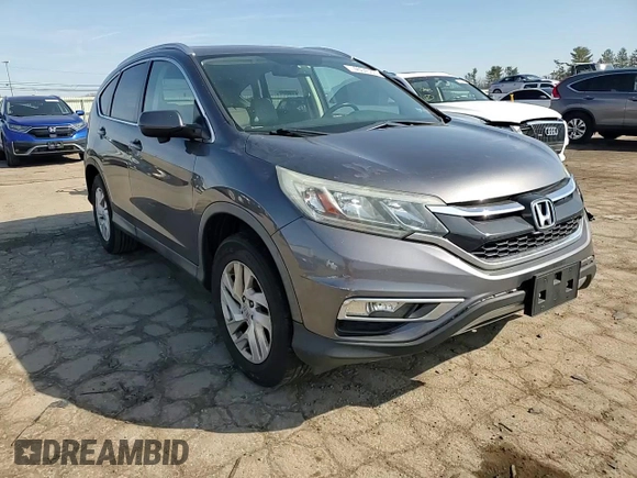 2015 Honda CR-V EX-L with VIN 2HKRM4H7XFH697788, listed as a Copart auction lot 46045635 with 106,072 mi miles and Salvage Title. Bid and sale history available at DreamBid. Image 11.