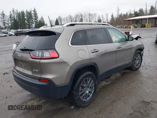2019 Jeep Cherokee Latitude with VIN 1C4PJLCB5KD205495, listed as a IAAI auction lot 41856955 with Not Provided miles and . Bid and sale history available at DreamBid. Image 4.