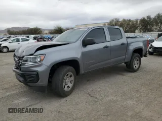 2022 Chevrolet Colorado 2WD Work Truck with VIN 1GCGSBEN1N1319241, listed as a Copart auction lot 47643065 with 27,150 mi miles and Salvage Title. Bid and sale history available at carsss.com. Image 1.