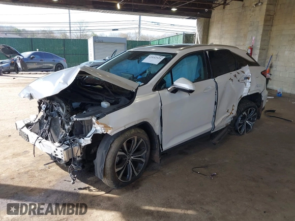 2021 Lexus RX 350 with VIN 2T2HZMDA9MC305457, listed as a IAAI auction lot 42052521 with 24,015 mi miles and . Bid and sale history available at DreamBid. Image 18.