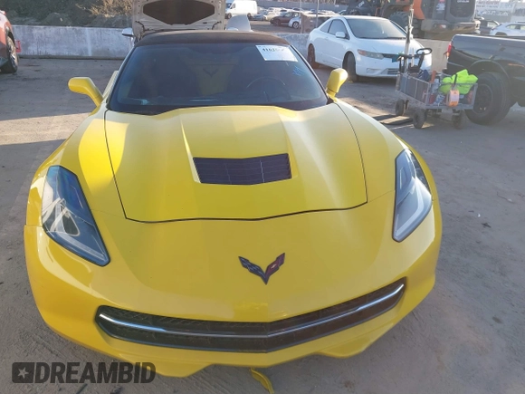 2014 Chevrolet Corvette 3LT with VIN 1G1YF3D74E5108425, listed as a IAAI auction lot 41625689 with 1 mi miles. Bid and sale history available at carsss.com. Image 13.