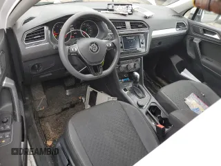 2021 Volkswagen Tiguan S with VIN 3VV0B7AX1MM074272, listed as a Copart auction lot 43519695 with 35,021 mi miles and Salvage title. Bid and sale history available at DreamBid. Image 8.