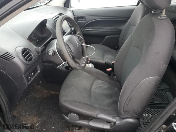 2020 Mitsubishi Mirage G4 ES with VIN ML32F3FJ4LHF09948, listed as a Copart auction lot 44945595 with 127948 miles and Salvage Title. Bid and sale history available at carsss.com. Image 7.