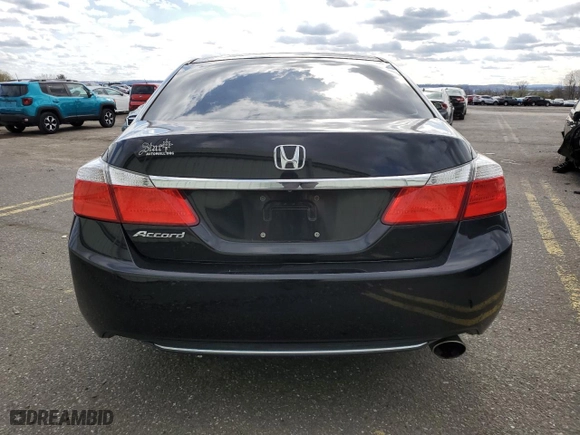 2014 Honda Accord Sedan LX with VIN 1HGCR2F31EA289604, listed as a Copart auction lot 52172415 with 85,222 mi miles and Salvage Title. Bid and sale history available at carsss.com. Image 6.