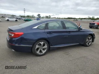2020 Honda Accord EX-L with VIN 1HGCV2F52LA003155, listed as a Copart auction lot 57173685 with 28,722 mi miles and Salvage title. Bid and sale history available at DreamBid. Image 3.