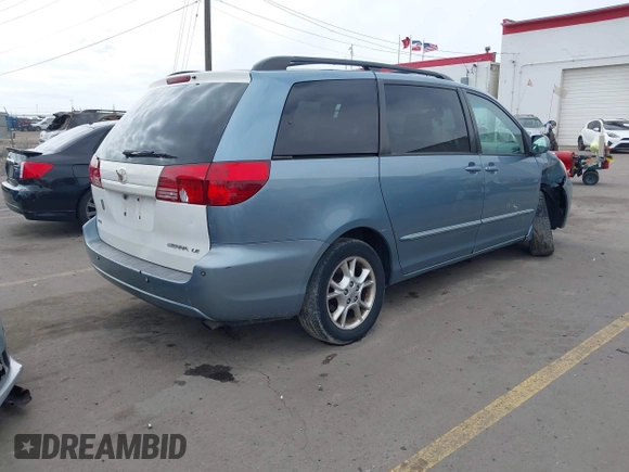 2005 Toyota Sienna XLE with VIN 5TDBA22CX5S039921, listed as a IAAI auction lot 41812339 with 245,111 mi miles and . Bid and sale history available at DreamBid. Image 4.