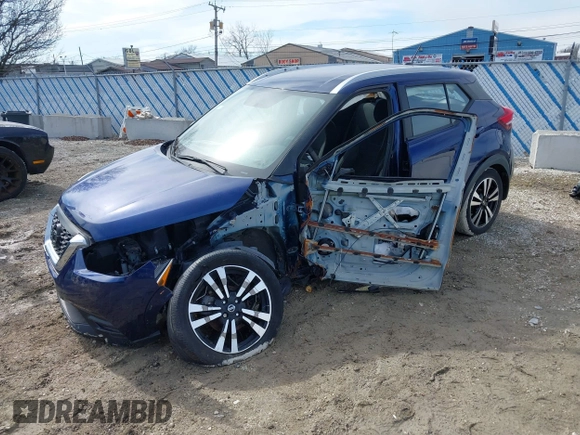 2019 Nissan Kicks S with VIN 3N1CP5CU9KL537043, listed as a IAAI auction lot 41766823 with Not Provided miles. Bid and sale history available at carsss.com. Image 22.