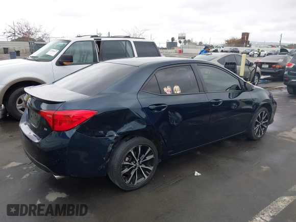 2019 Toyota Corolla L with VIN 5YFBURHE5KP890375, listed as a IAAI auction lot 42160343 with 87,654 mi miles and . Bid and sale history available at DreamBid. Image 4.