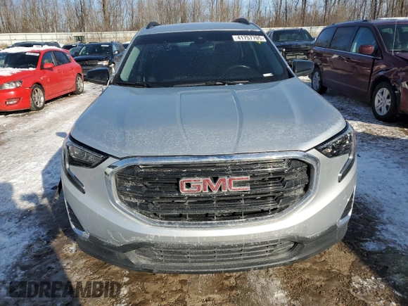 2020 GMC Terrain SLE with VIN 3GKALTEV5LL124987, listed as a Copart auction lot 41757705 with 76,973 mi miles and Salvage Title. Bid and sale history available at DreamBid. Image 5.
