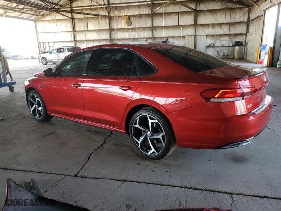 2020 Volkswagen Passat 2.0T R-Line with VIN 1VWMA7A30LC022760, listed as a Copart auction lot 47066215 with 292,158 mi miles and Salvage Title. Bid and sale history available at carsss.com. Image 2.