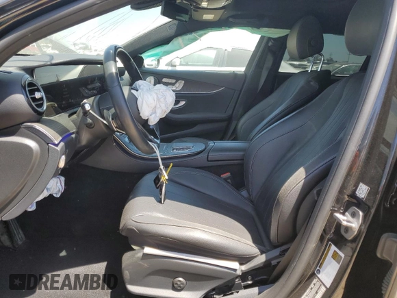 2022 Mercedes-Benz E 350 with VIN W1KZF8DB0NB077775, listed as a Copart auction lot 56567085 with 39,548 mi miles and Salvage title. Bid and sale history available at DreamBid. Image 7.