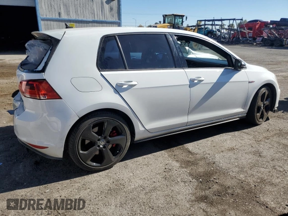 2015 Volkswagen Golf GTI Autobahn w/Performance Pkg with VIN 3VW447AU3FM057795, listed as a Copart auction lot 79910864 with 117,682 mi miles and Salvage Title. Bid and sale history available at carsss.com. Image 3.