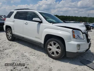 2017 GMC Terrain SLE z VIN 2GKFLTE36H6182526, wystawiony jako Copart lot #55044205 z przebiegiem 50 310 mil mil oraz Szkody całkowita. Historia ofert i sprzedaży dostępna na DreamBid. Obrazek 4.