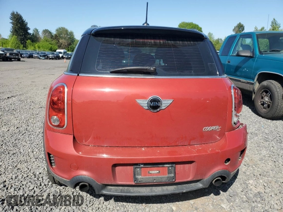 2013 MINI Countryman S z VIN WMWZC3C55DWP20563, wystawiony jako Copart lot #55493605 z przebiegiem 110 672 mil mil oraz Szkoda całkowita • Salvage title. Historia ofert i sprzedaży dostępna na DreamBid. Obrazek 6.