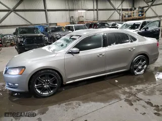 2013 Volkswagen Passat SEL Premium with VIN 1VWCM7A38DC114137, listed as a Copart auction lot 42429205 with 131,809 mi miles and Salvage Title. Bid and sale history available at carsss.com. Image 1.