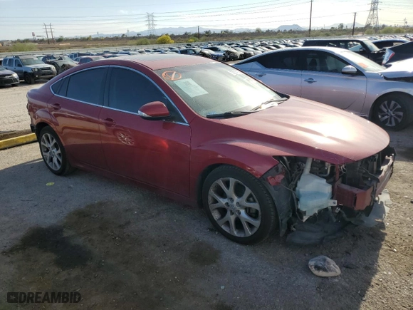 2011 Mazda Mazda6 s Touring Plus with VIN 1YVHZ8CB0B5M28820, listed as a Copart auction lot 52214135 with 123,395 mi miles and Salvage Title. Bid and sale history available at carsss.com. Image 4.