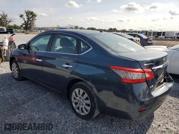 2015 Nissan Sentra SV with VIN 3N1AB7AP6FY357204, listed as a Copart auction lot 54585265 with 83,703 mi miles and Salvage Title. Bid and sale history available at DreamBid. Image 2.