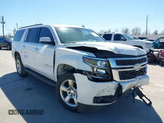 2016 Chevrolet Suburban LT with VIN 1GNSKHKC7GR172516, listed as a IAAI auction lot 41680550 with 237,270 mi miles. Bid and sale history available at carsss.com. Image 1.