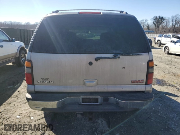 2006 GMC Yukon SLT with VIN 1GKEK13Z16R138445, listed as a Copart auction lot 89165475 with 207,196 mi miles and Salvage Title. Bid and sale history available at carsss.com. Image 6.