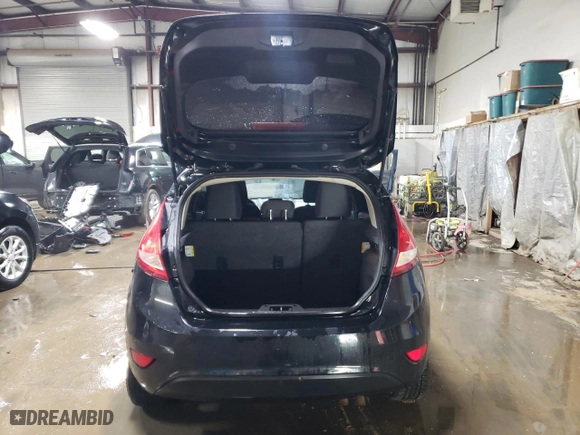 2012 Ford Fiesta SE with VIN 3FADP4EJ3CM132215, listed as a Copart auction lot 47667815 with 187,024 mi miles and Salvage Title. Bid and sale history available at carsss.com. Image 6.