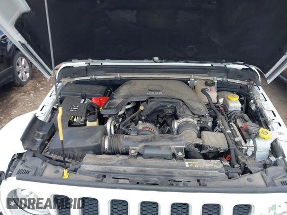 2018 Jeep Wrangler Unlimited Sahara with VIN 1C4HJXEG1JW205789, listed as a IAAI auction lot 42435877 with 57,587 mi miles and . Bid and sale history available at DreamBid. Image 10.