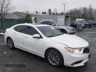 2020 Acura TLX w/Technology Pkg with VIN 19UUB1F56LA007328, listed as a IAAI auction lot 41462745 with 65,049 mi miles. Bid and sale history available at carsss.com. Image 1.