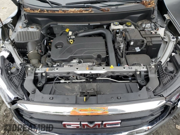 2023 GMC Terrain SLE with VIN 3GKALTEG6PL208923, listed as a Copart auction lot 60535645 with 18,225 mi miles and Salvage title. Bid and sale history available at DreamBid. Image 12.