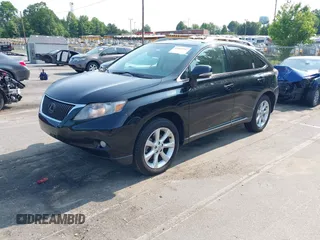2010 Lexus RX 350 with VIN 2T2ZK1BAXAC028369, listed as a IAAI auction lot 42402247 with 223,605 mi miles and . Bid and sale history available at DreamBid. Image 2.