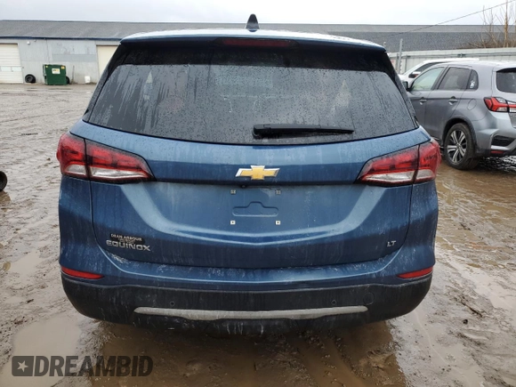 2024 Chevrolet Equinox LT with VIN 3GNAXKEG8RL215750, listed as a Copart auction lot 47218605 with Not Provided miles and Non Repairable. Bid and sale history available at DreamBid. Image 6.